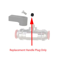Replacement Plug for Push-Fit Flow Valve Handle