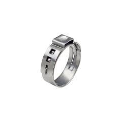 Oetiker Stepless O Clip Clamp 9.0 - 10.5mm - Pole Hose with 6mm Barb Fittings