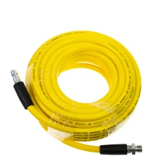 High Pressure 1/4" Hose Pack - Yellow - 1/4" BSP & QR Fittings -12m