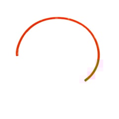8mm PU Orange Hose for Carbon & Nylon Goosenecks