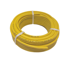 16 Rolls of 500m (8000m) PUREWASH LOGO - Reinforced Flexible PVC Pole Hose - Special Order