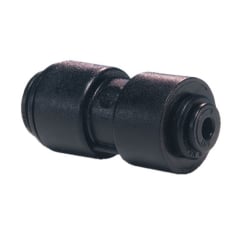 John Guest Reducing Straight Connector 8mm to 6mm - Black