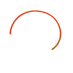 8mm PU Orange Hose for Carbon & Nylon Goosenecks