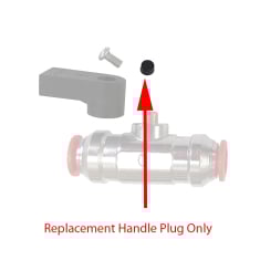 Replacement Plug for Push-Fit Flow Valve Handle